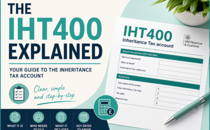 An image of the IHT400 form by Let's Do Probate