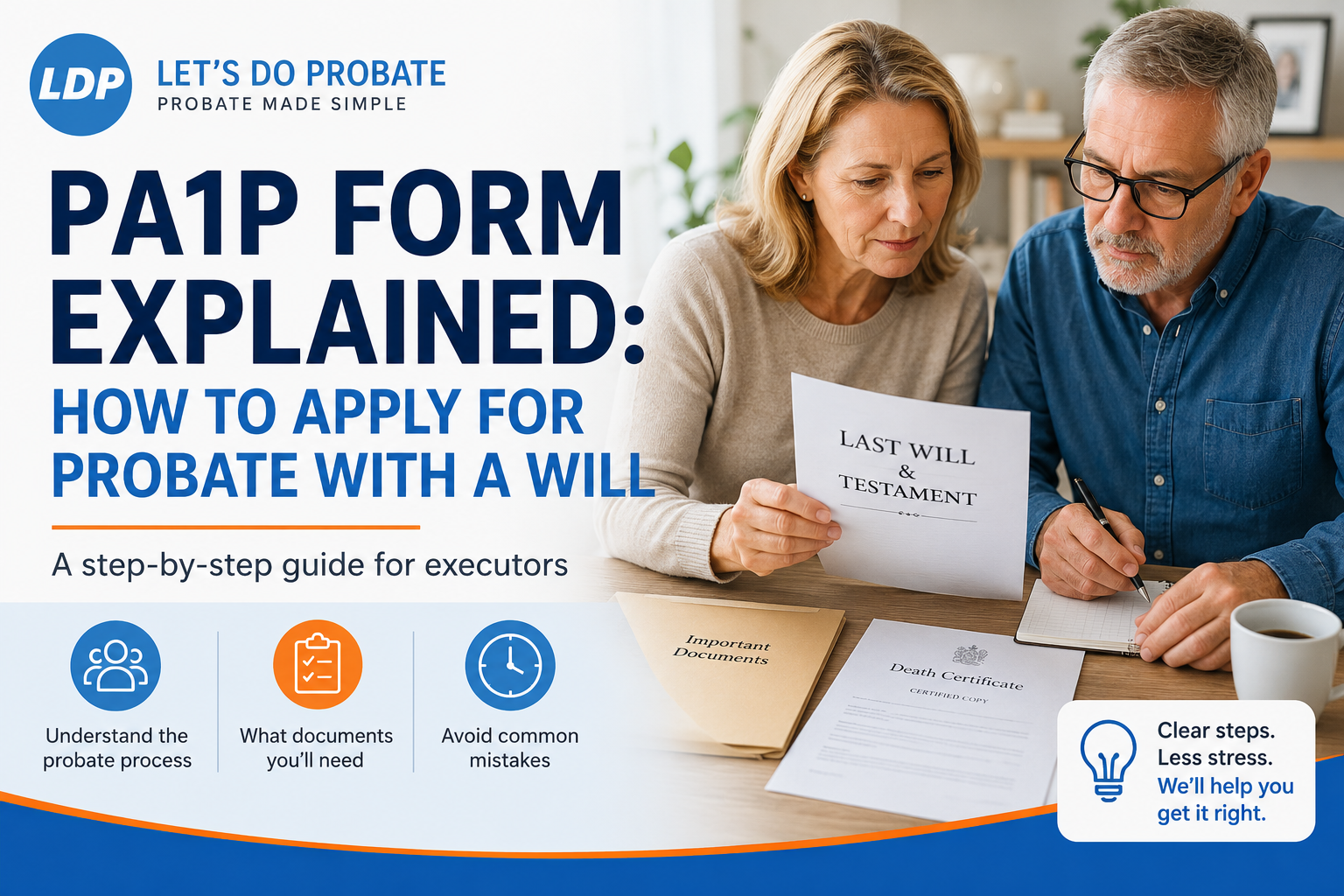 PA1P Form Explained: How to Apply for Probate with a Will